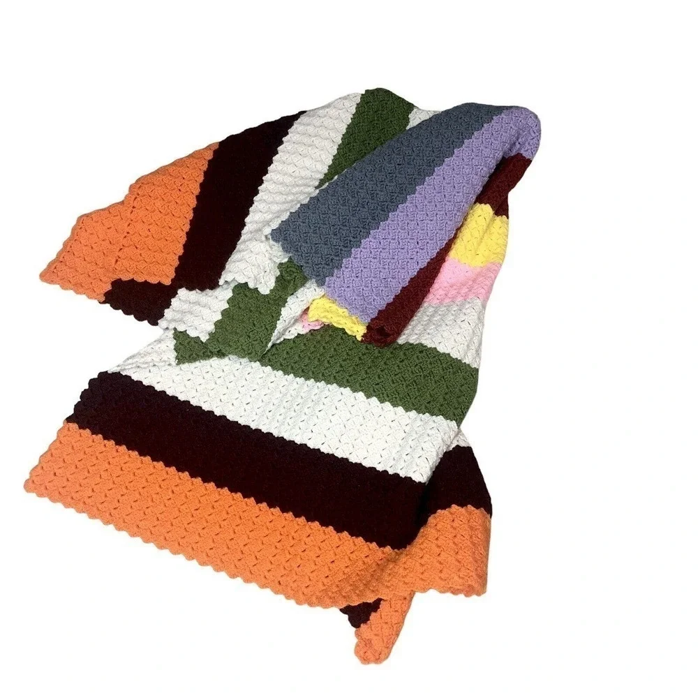 Crocheted Afghan Throw‎ 59
